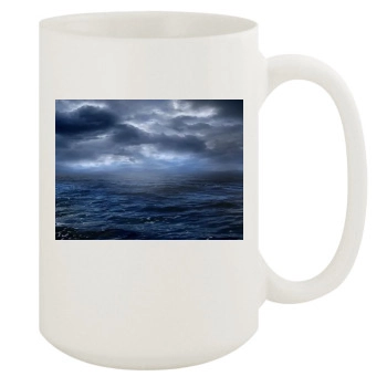 Oceans 15oz White Mug