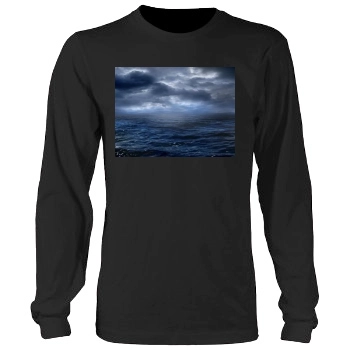 Oceans Men's Heavy Long Sleeve TShirt