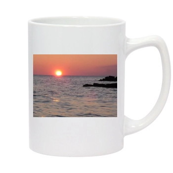 Oceans 14oz White Statesman Mug