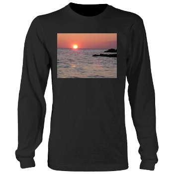 Oceans Men's Heavy Long Sleeve TShirt