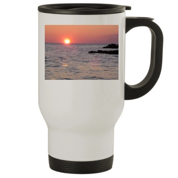 Oceans Stainless Steel Travel Mug