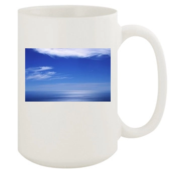 Oceans 15oz White Mug