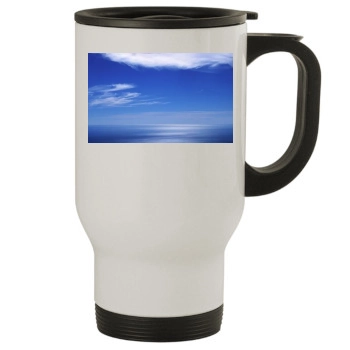 Oceans Stainless Steel Travel Mug