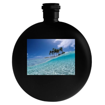 Oceans Round Flask