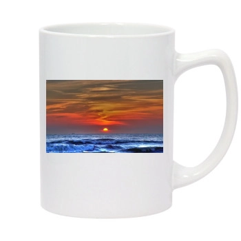 Oceans 14oz White Statesman Mug