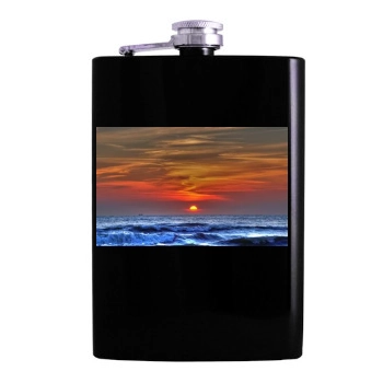 Oceans Hip Flask