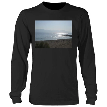 Oceans Men's Heavy Long Sleeve TShirt