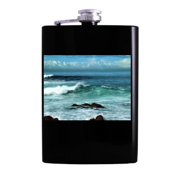 Oceans Hip Flask