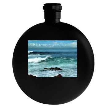 Oceans Round Flask