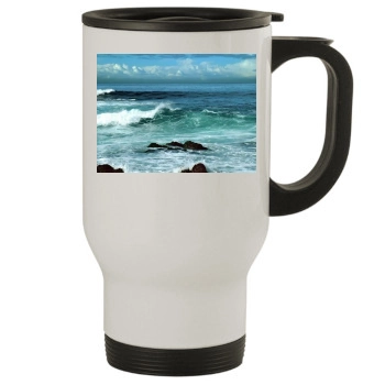 Oceans Stainless Steel Travel Mug