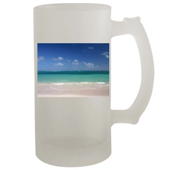 Oceans 16oz Frosted Beer Stein