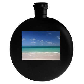 Oceans Round Flask