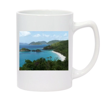 Oceans 14oz White Statesman Mug