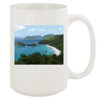 Oceans 15oz White Mug