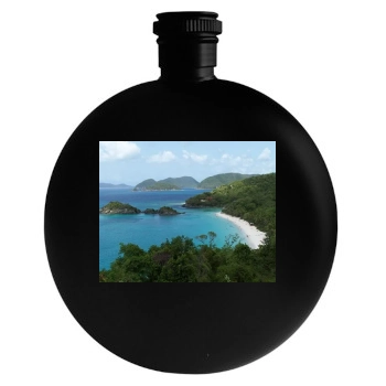 Oceans Round Flask