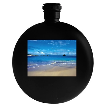 Oceans Round Flask