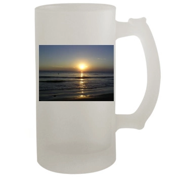 Oceans 16oz Frosted Beer Stein