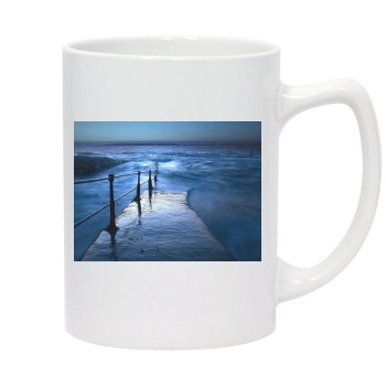 Oceans 14oz White Statesman Mug