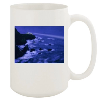 Oceans 15oz White Mug