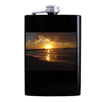 Oceans Hip Flask