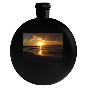 Oceans Round Flask