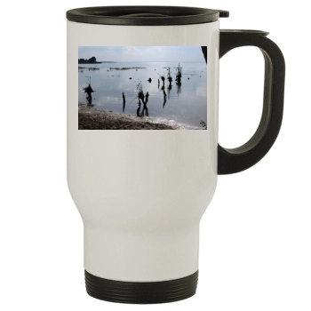 Oceans Stainless Steel Travel Mug