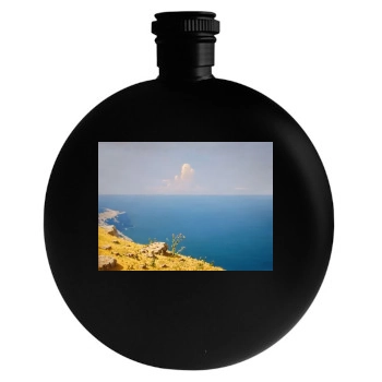 Oceans Round Flask