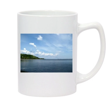 Oceans 14oz White Statesman Mug