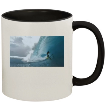 Oceans 11oz Colored Inner & Handle Mug