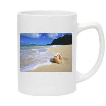 Oceans 14oz White Statesman Mug