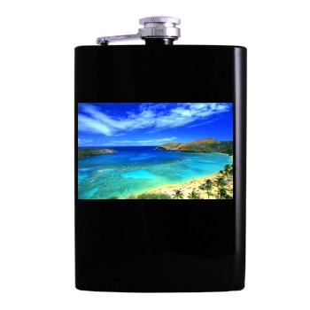 Oceans Hip Flask