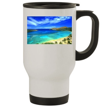 Oceans Stainless Steel Travel Mug