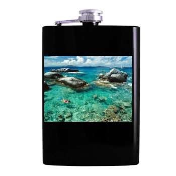 Oceans Hip Flask