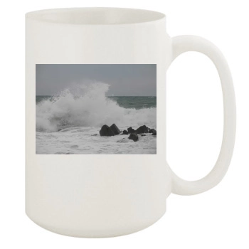 Oceans 15oz White Mug