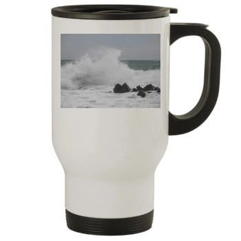 Oceans Stainless Steel Travel Mug