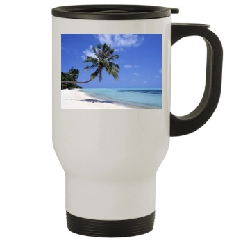 Oceans Stainless Steel Travel Mug