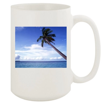 Oceans 15oz White Mug