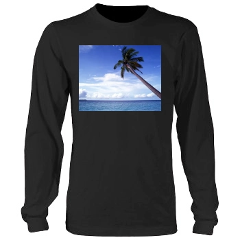 Oceans Men's Heavy Long Sleeve TShirt