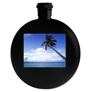 Oceans Round Flask