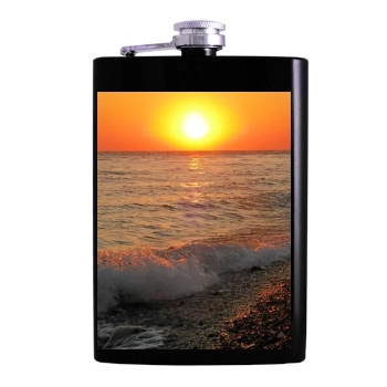 Oceans Hip Flask