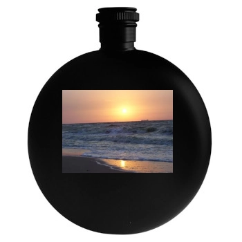 Oceans Round Flask