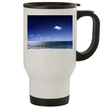 Oceans Stainless Steel Travel Mug