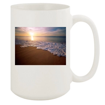 Oceans 15oz White Mug