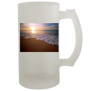 Oceans 16oz Frosted Beer Stein