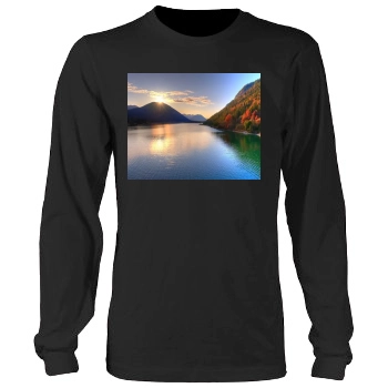 Oceans Men's Heavy Long Sleeve TShirt