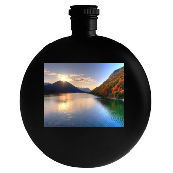 Oceans Round Flask