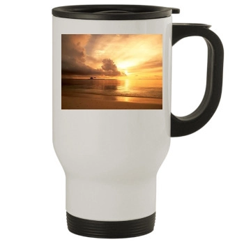 Oceans Stainless Steel Travel Mug