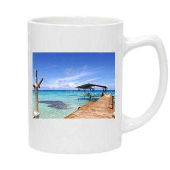 Oceans 14oz White Statesman Mug