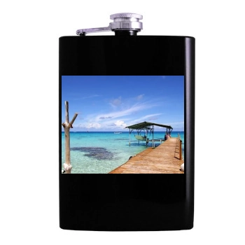 Oceans Hip Flask