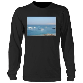 Oceans Men's Heavy Long Sleeve TShirt